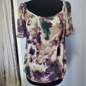 Floral Sheer Shirt